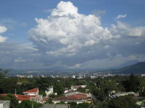 Vista panoramica a San Salvador / Panoramablick auf San Salvador