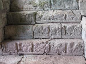 Las piedras con los jeroglifios / Die Steine mit den Hieroglyphen