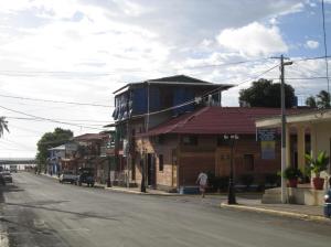 Una calle en San Juan del Sur / Eine Straße in San Juan del Sur
