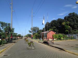 La estacion de ferrocarril in Chichigalpa / Der Bahnhof von Chichigalpa