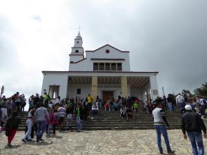 Bogotá – La iglesia del Monserrate / Die Kirche vom Monserrate